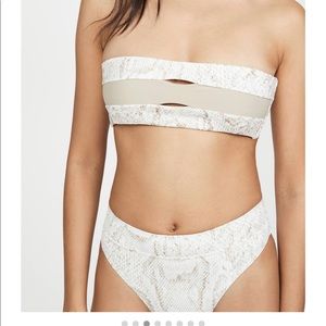 Pily Q Cobra Color Block Bandeau Cobra Top only